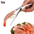 Shrimp Peeler Lobster Tweezers Seafood Tools Stainless Steel Peel Device Cooking Kitchen Accessories Cleaning Useful Gadgets preview-1