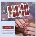 Nail Sticker Full Cover Sticker Wraps Decorations DIY Manicure Slider Nail Vinyls Nails Decals Manicure Art preview-4