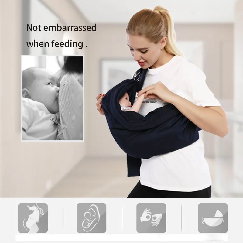baby sling wrap breastfeeding