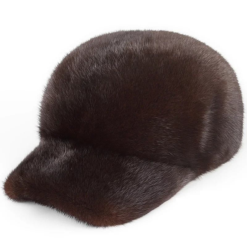 real fur hat mens