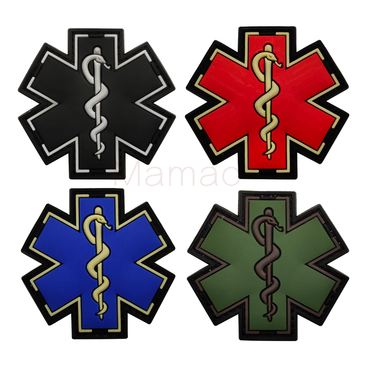 MEDIC Embroidered Patch IR Reflective Glow in Dark Tactical