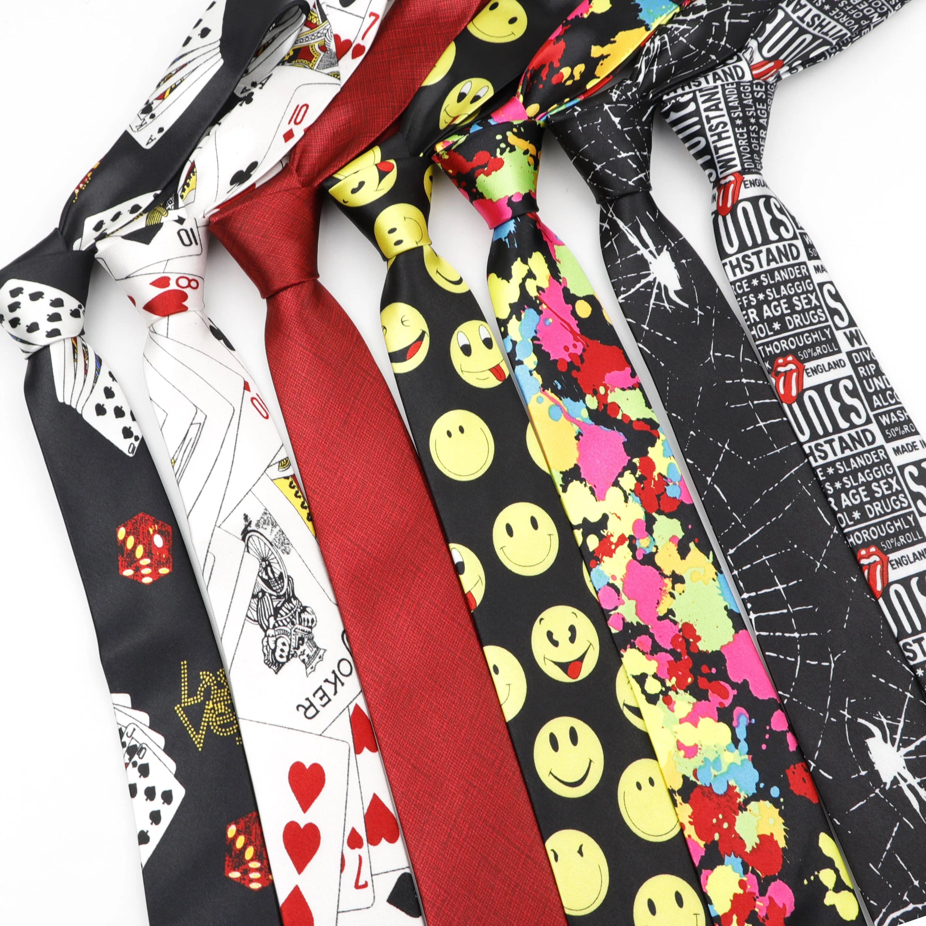 Southeast sell mock Cumpără Cravate bărbați și batiste | Men Fashion Tie Funny 5cm width Dollar  Designer Hallowmas Character Cravate Men's Party Holiday Gift Casual  Wedding Neckties