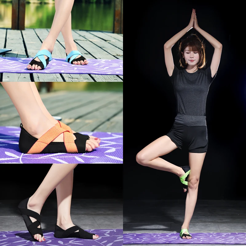 Kyncilor Professional Non-slip Gym Yoga Shoes Flat Soft Anti-slip