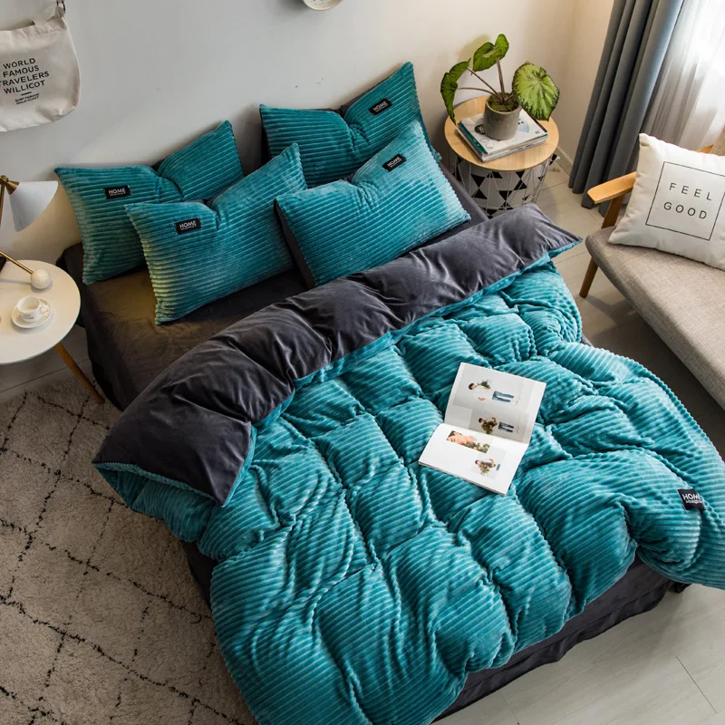 velvet corduroy bedding