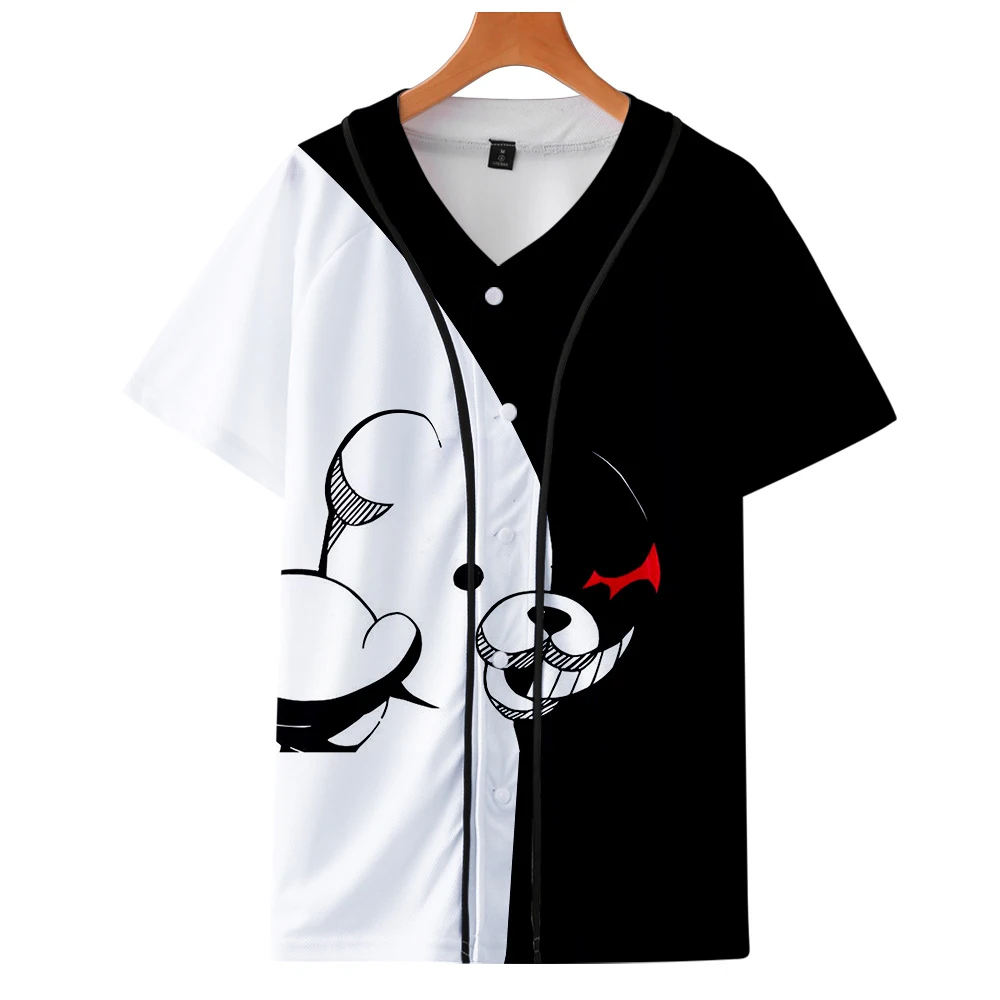 New Design Baseball Jersey Men Monokuma 
