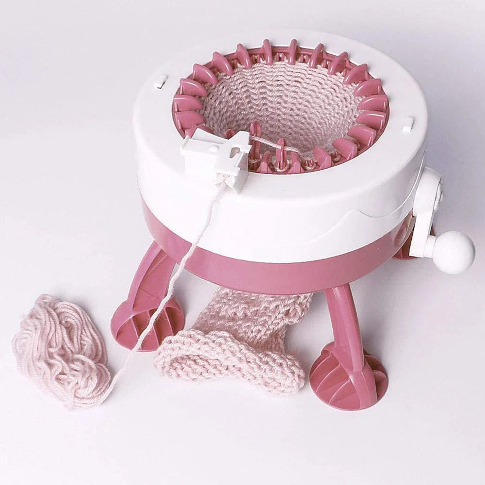 DIY 48 Needles Knitting Machine Smart Weaving Knitting Loom