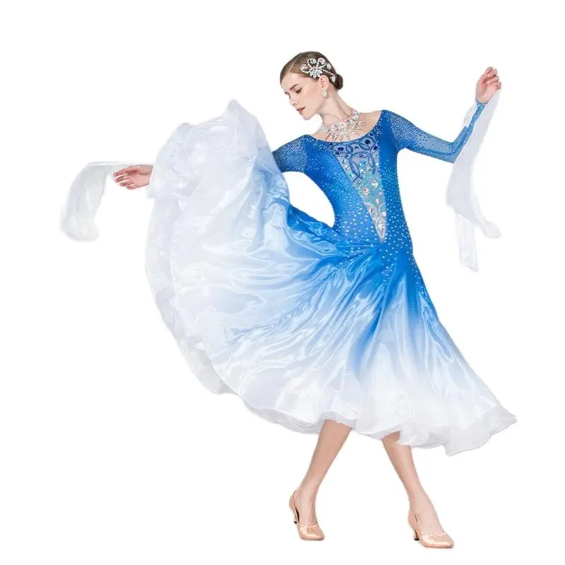 קנו בגדי במה וריקוד B 1792 New ballroom dance latin dresses  