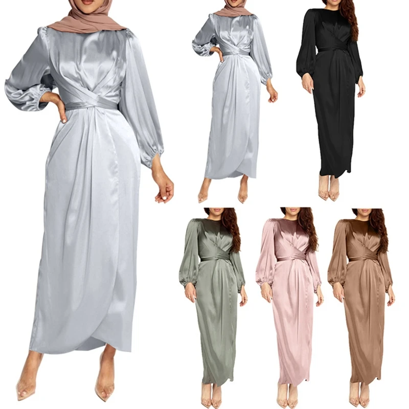 Abaya Dubai Turkey Hijab Robe Kaftan