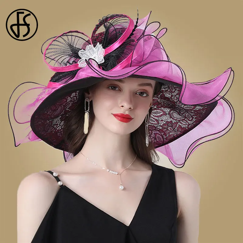 קנו כובעי נשים | FS Wide Brim Big Hats 