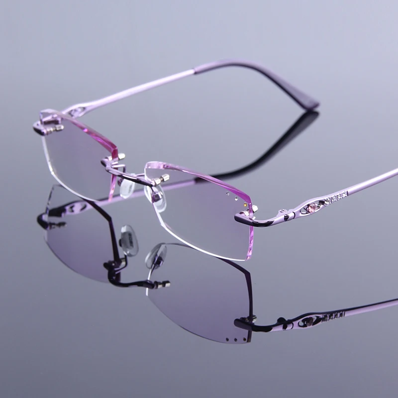 purple eyeglass frames womens