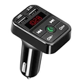 Car Bluetooth FM Transmitter Wireless Handsfree Audio Receiver Auto LED MP3 Player 2.1A Dual USB Fast Charger Car Accessories preview-3