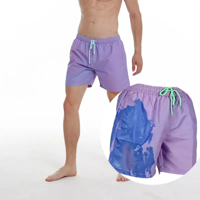 lavender mens swim trunks