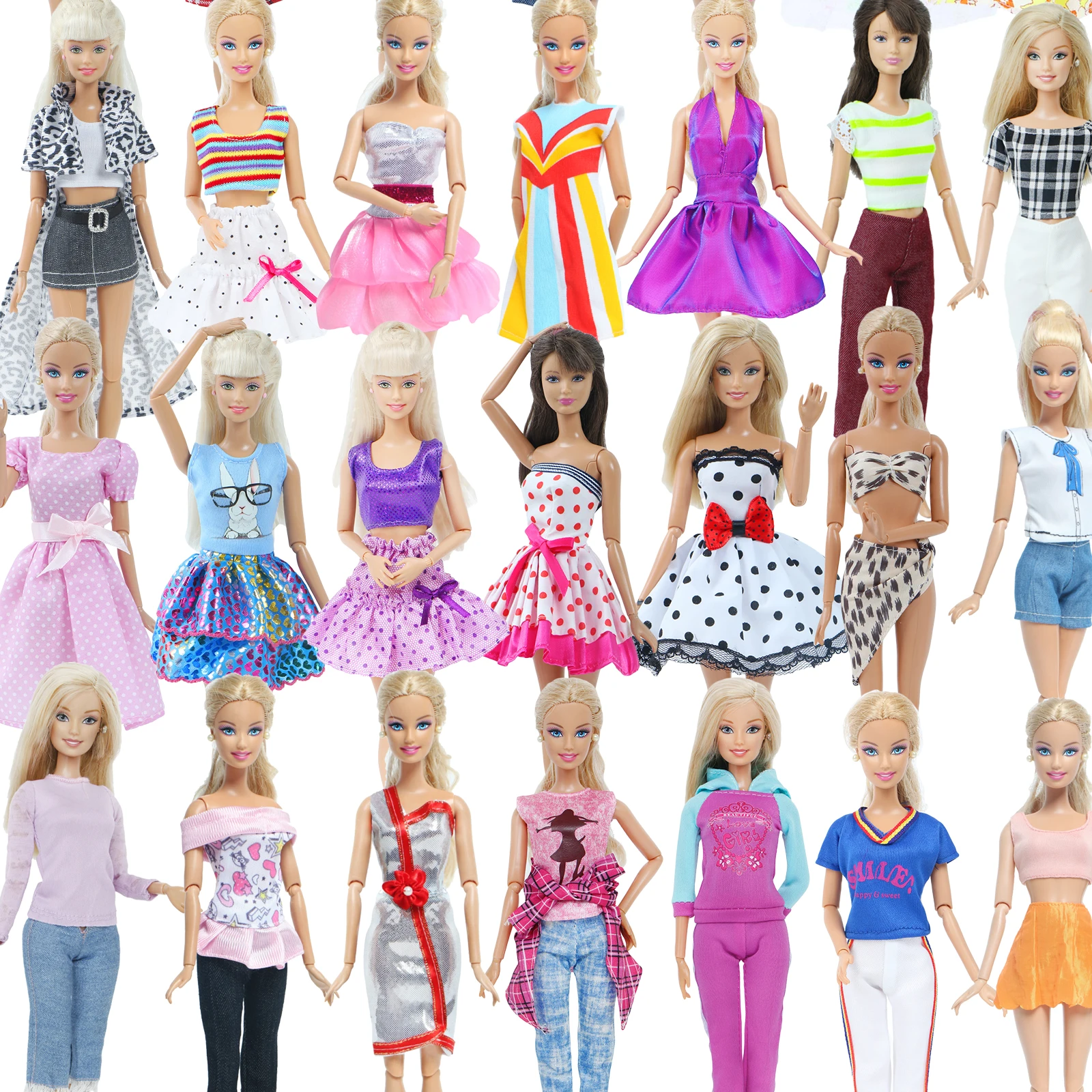 barbie doll with dress set