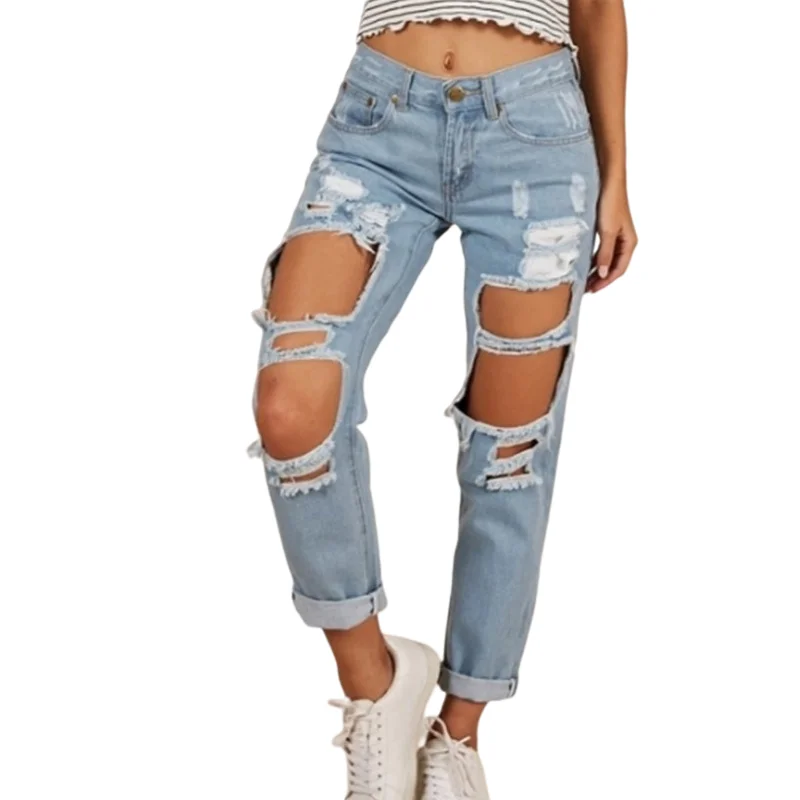 Streetwear Jeans Woman Oversized Pants 