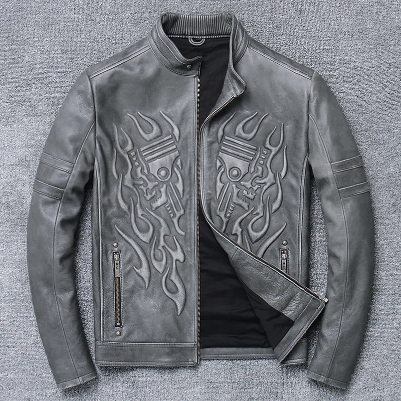 Free shipping.quality mens punk skull 