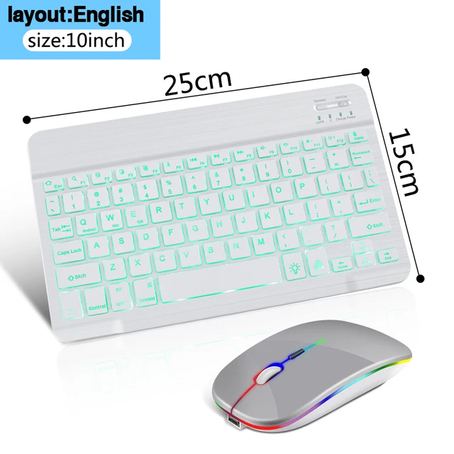 rgb bluetooth keyboard and mouse