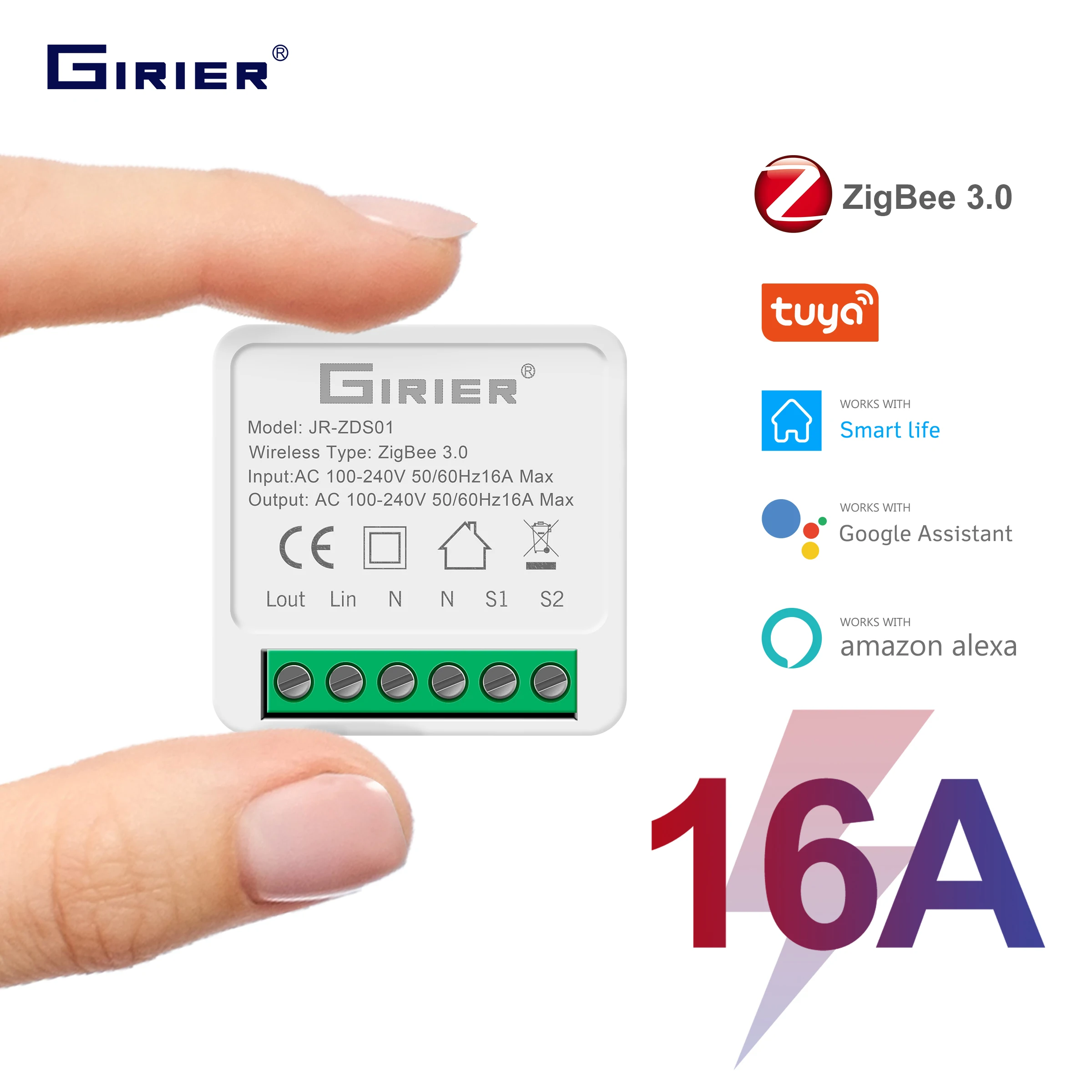 Купить Умная электроника | Tuya ZigBee 3.0 Smart Light Switch Module ...