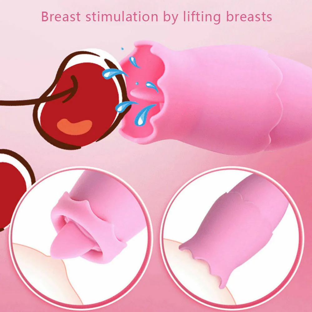 Купить Секс товары | Oral Sex Licking Tongue Vibrating Vibrator Sex Toys  for Women Female Nipple Sucking Clitoral Stimulation USB Plug-in Purple