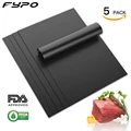 Barbecue BBQ Tools Set BBQ Grill Mat Non Stick BBQ Grill Roast Mat Sheet Cooking Baking Liners Reusable Outdoor Picnic Fry Mats preview-1