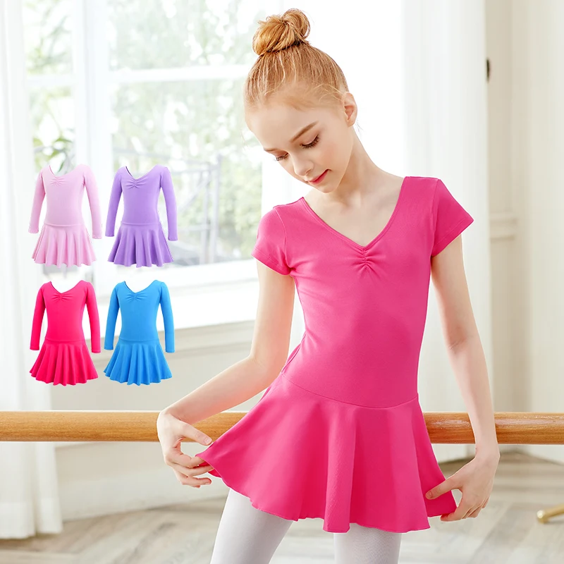 pink ballet leotard and skirt