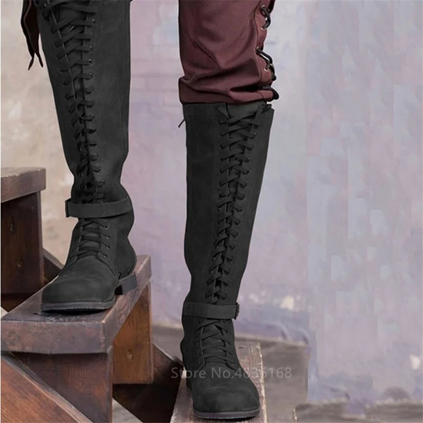 viking cosplay boots