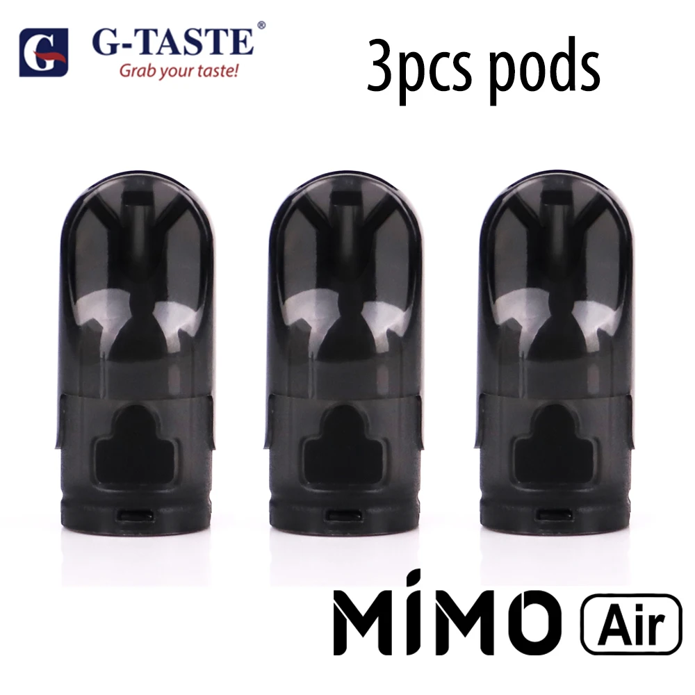 Kupit Elektronnye Sigarety G Taste Mimo Air Pod Replacement Pod Cartridge 1 3ml Side Filling For Mimo Air Pod Vape Kit Vs Minifit Mimo