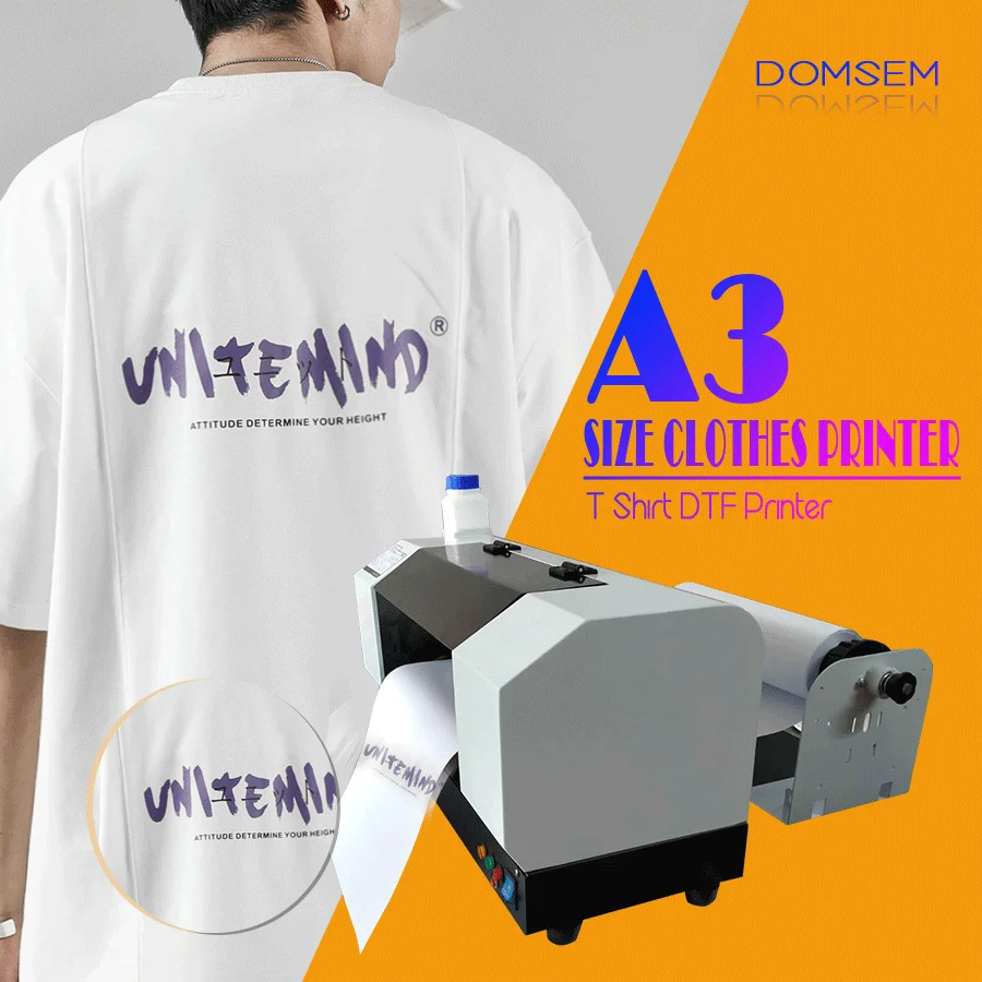 A4 DTF Transfer Color Printer with dtf heat oven A4 L805 impresora dtf TShirt  Printer Directly To Film printer for tshirt print