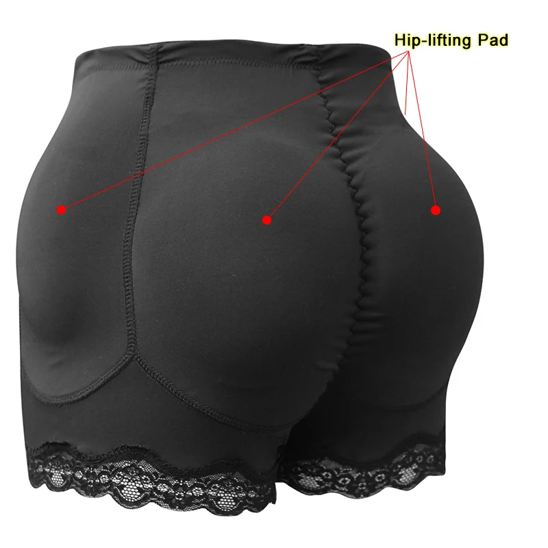 Sexy Women 4pcs Pads Enhancers Fake Ass Hip Butt Lifter Shapers Control Panties Padded Slimming Underwear Enhancer hip