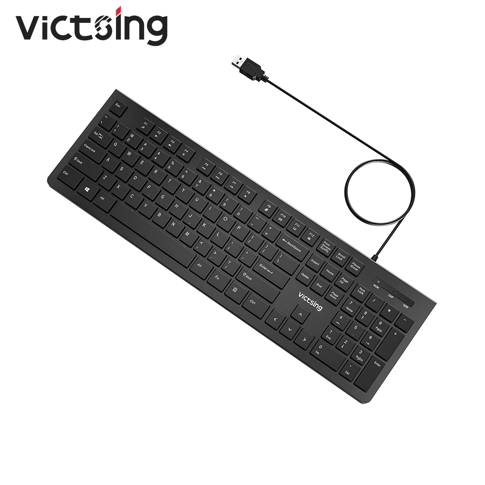 wired chiclet keyboard