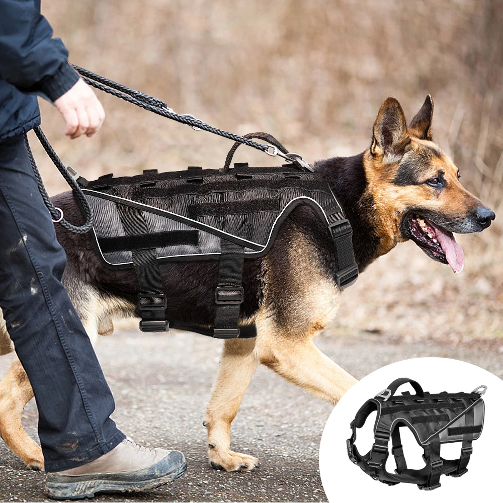 tactical dog life vest