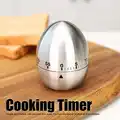 Kitchen Cooking Timer Stainless Steel Mechanical Timer Reminder Time Management Tools Cooking Timer preview-3
