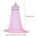 Elegant Round Lace Insect Bed Canopy Netting Curtain Hung Dome Mosquito Net for Summer Mesh Fabric Lit Lace Baby Kids Bed Canop preview-5