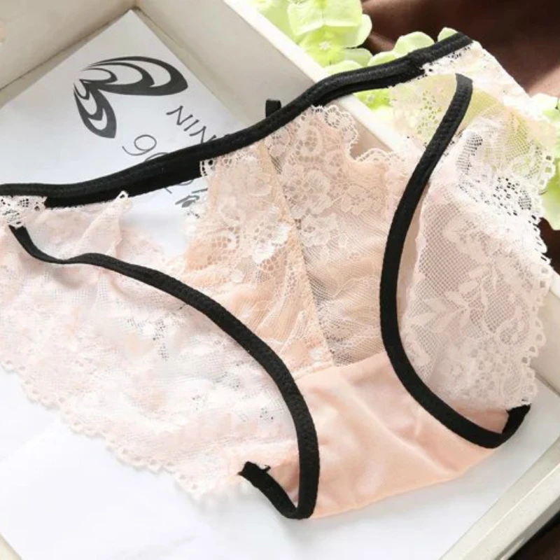 Japanese Beautiful Back Lace Sexy Bra Set Push Up Thick Under Thin Cup  Underwear Women Comfortable Breathable Soft Bralette