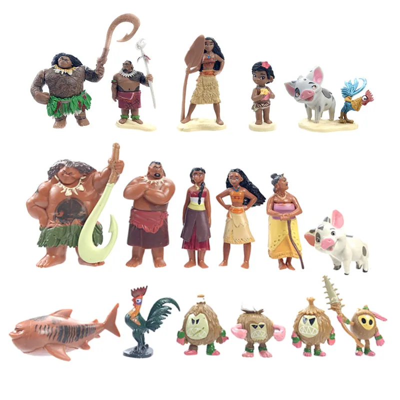 moana action figure set