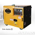 Fully automatic silent household diesel generator set 5000w / 220V single phase power generation equipment preview-4