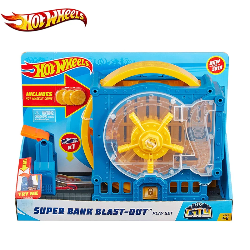 hot wheels city bank