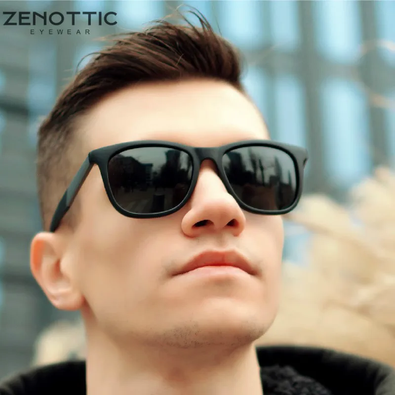 Acquistare Occhiali donna | ZENOTTIC Square Polarized Sunglasses Men Women  Coating Mirror Sport Sunglasses UV400 Travel Goggles Driving Shades Sun  Glasses