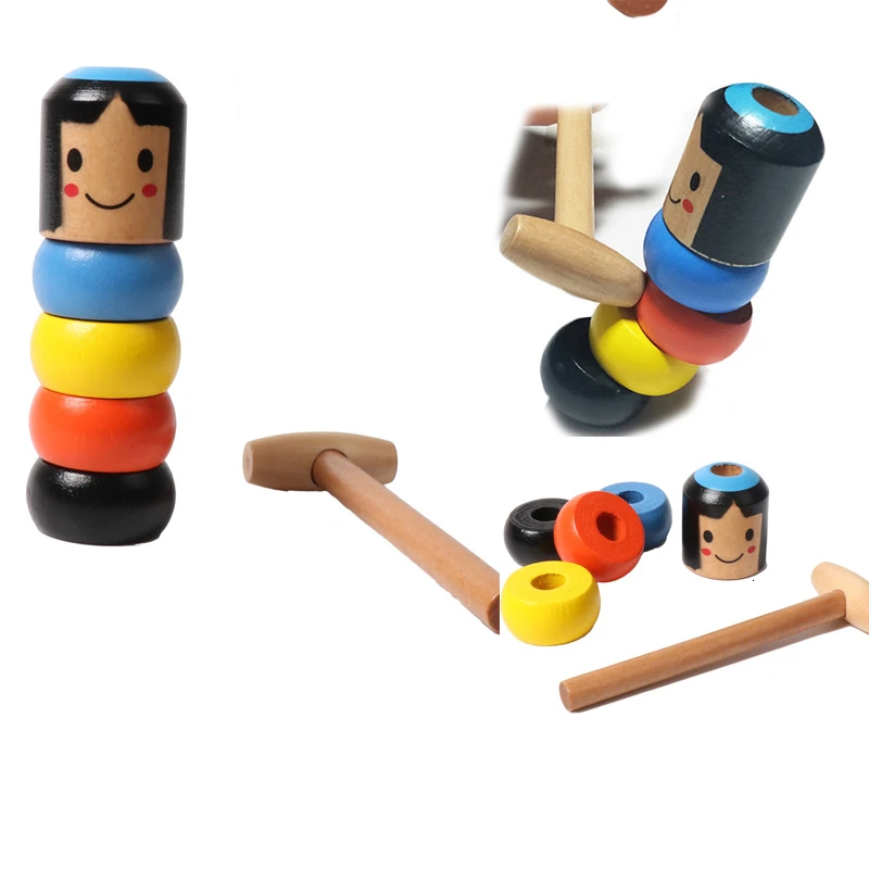 wooden magic toy