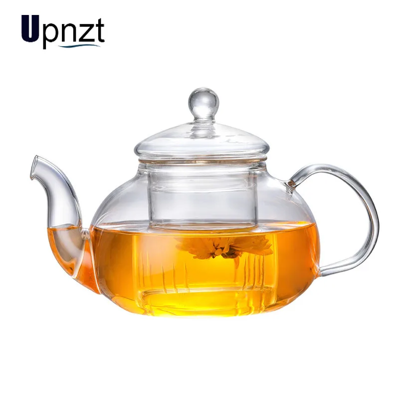 glass tea kettle with infuser