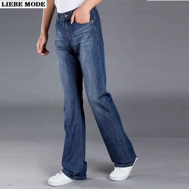 mens wide leg bootcut jeans