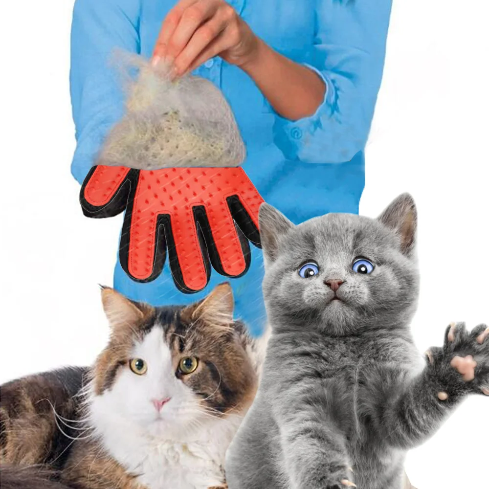 cat grooming glove