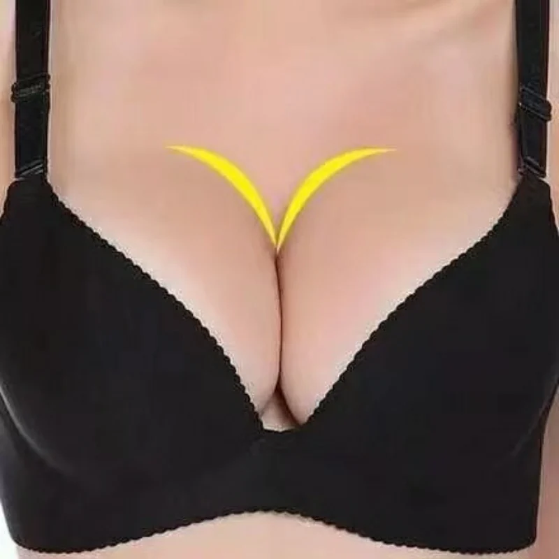 One-piece Smooth Surface Push Up Bra Comfortable Seamless Wire Free Adjustasble Sexy Every Day 3/4 Cup Solid Soutien Gorge-animated-img