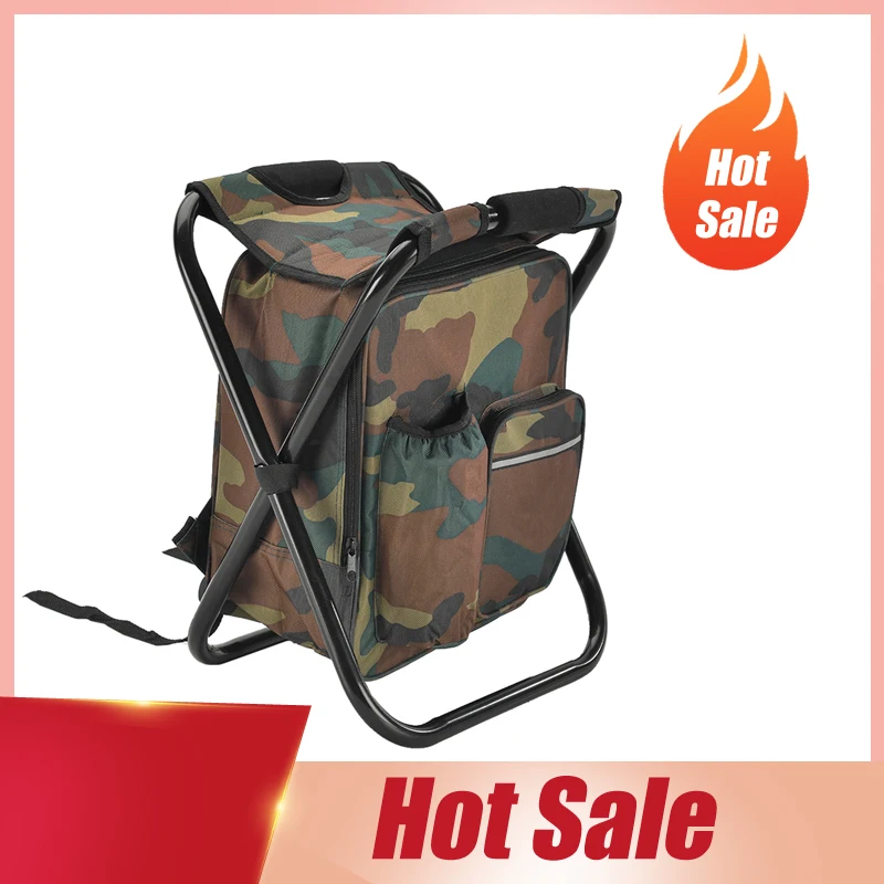 camo backpack chair