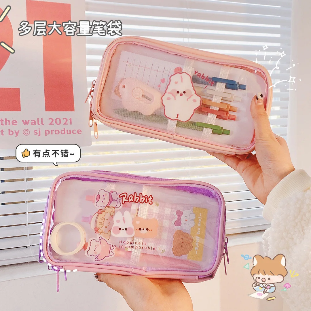 Купить Алиэкспресс Fashion Trend Pencil Bags Pencil Case Pencil Pouch