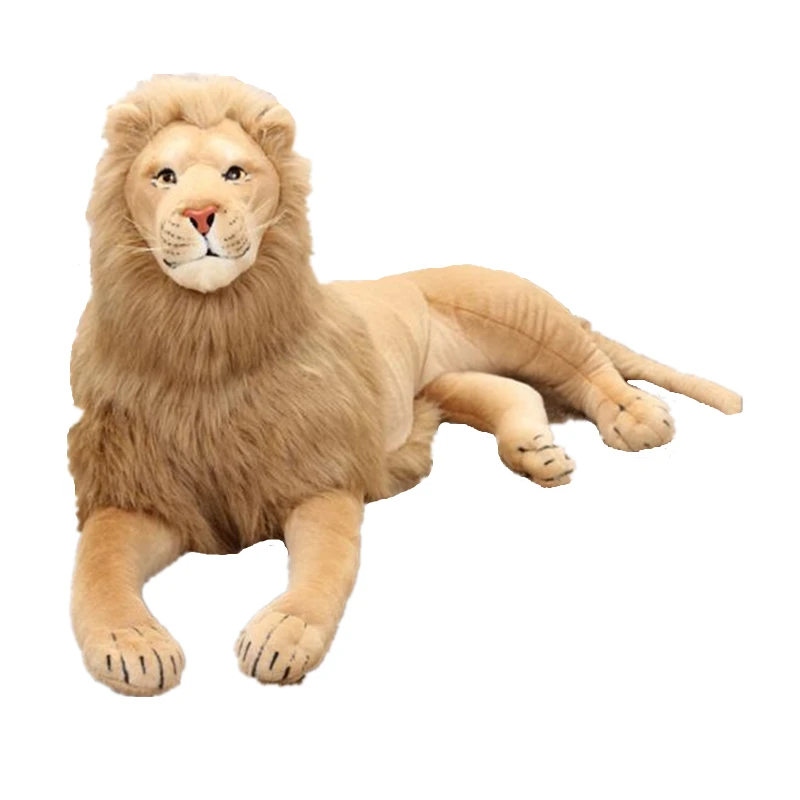 large lion plush toy