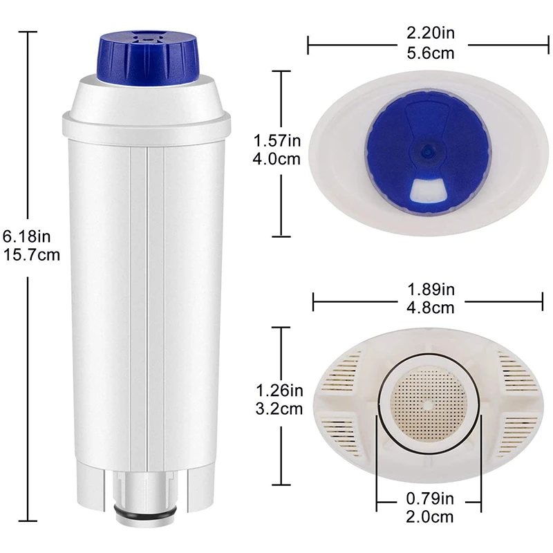 Packs Coffee Machine Water Filter 