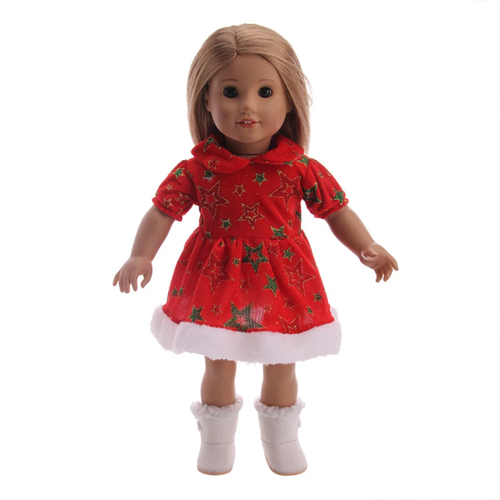 american girl red dress