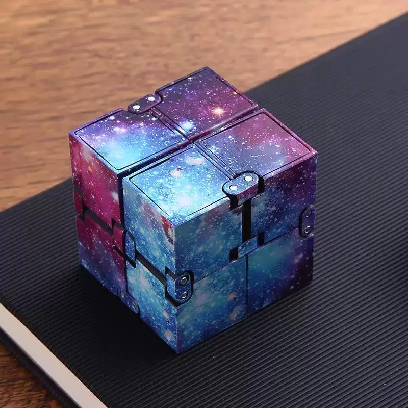 Купить Стрессрелиф 2021 infinity cube galaxy fidget toy anti stress