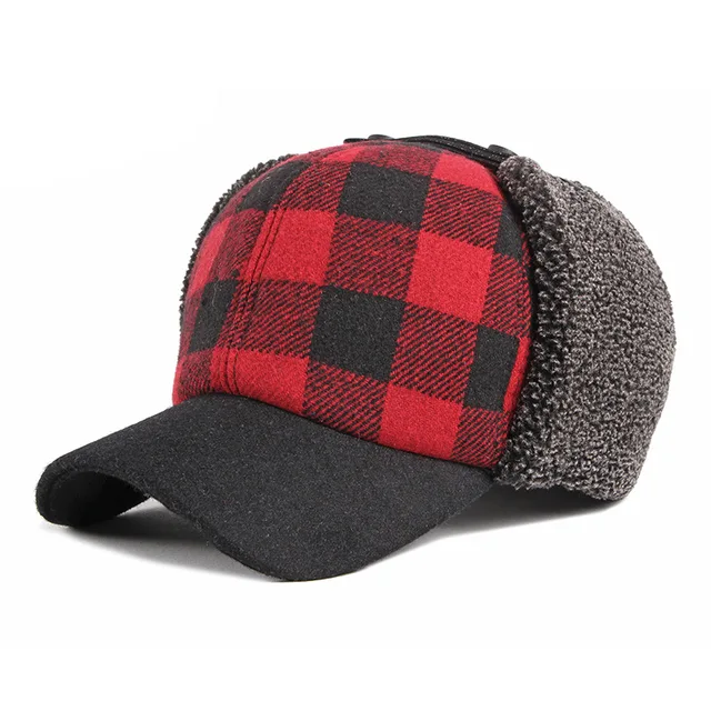 red black baseball cap