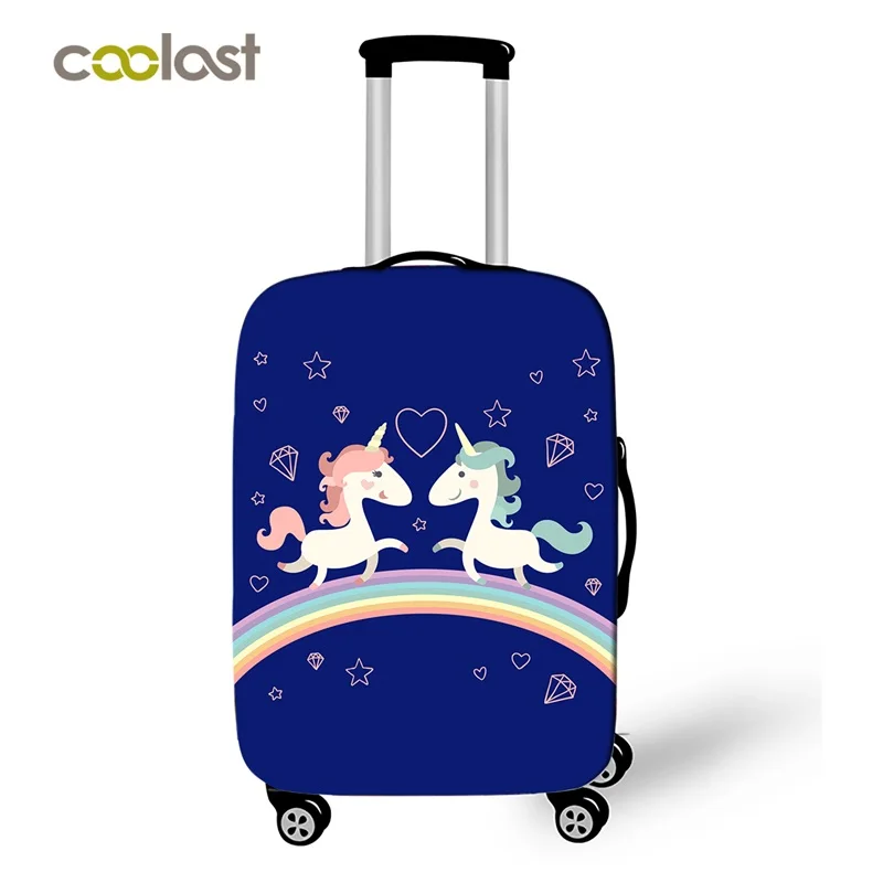 rainbow unicorn suitcase